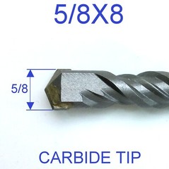 1 pc SDS Plus 5/8″x8″ or 5/8″x6″x8″ Concrete Masonry Hammer Drill Bit sct-888