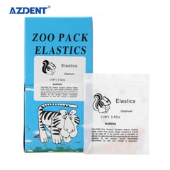 5000pcs Orthodontic Dental Elastics Band Animal images Fox Rabbit Squirrel
