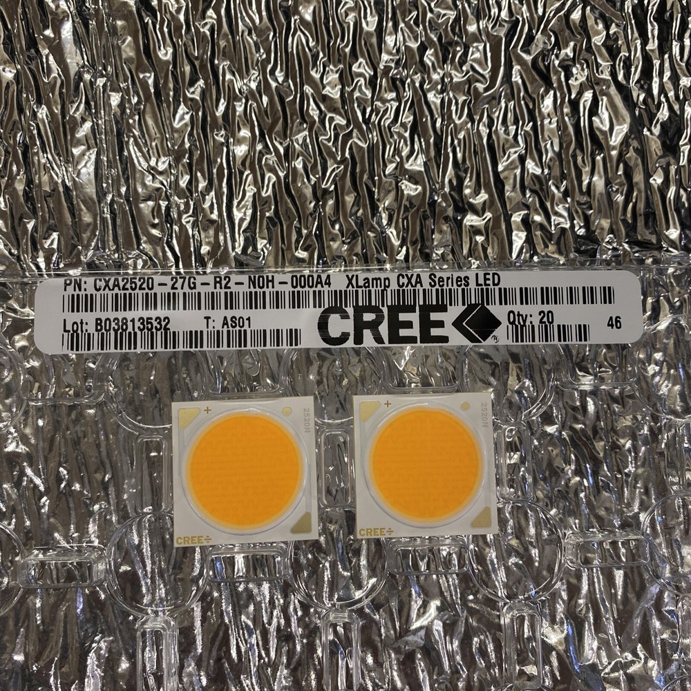 (2 PCs) CREE CXA2530-0000-000N00R227G LED 2700K, 80CRI, R2