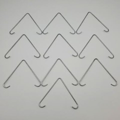 Eaton BH15 Hanging Kit Side Mount S-Hooks 1″ Overall Zinc Plated Pack of 10