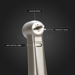1:5 Dental Fiber Optic Push Button Contra Angle Handpiece Fit NSK S-MAX M95L