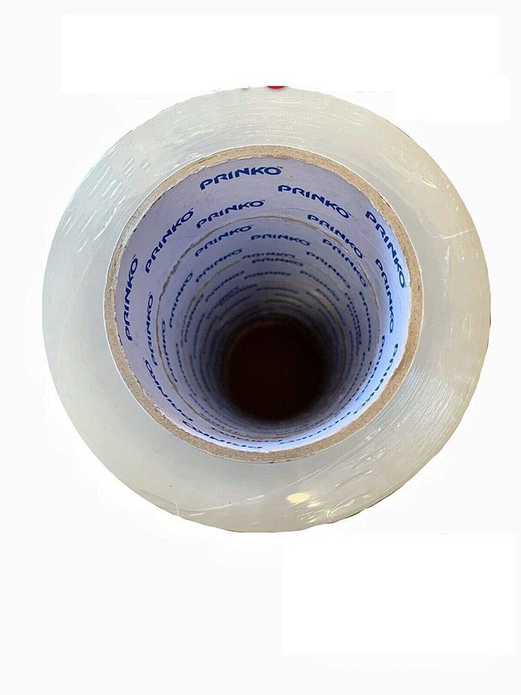 Prinko 18 Rolls 2.0 Mil Clear Packing Packaging Carton Sealing Tape 2×110 Yards
