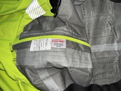 Hi-Vis Neon Yellow Safety Pants Waterproof Reflective Gore-Tex FR Workwear XXL