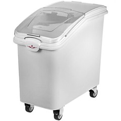 Dry Ingredient Storage Bin 10 Styles Mobile Container w/Scoop Commercial Kitchen