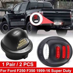Two 6000K ultra bright license plate lights, suitable for Ford vehicles USA