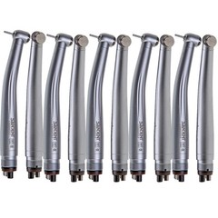 10pcs SANDENT NSK Style Dental Push Button High Speed Handpiece 4 Hole STNABM