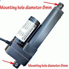 DC12V 3000N 660lb Linear Actuator Long Stroke 50-1000mm 2″ – 40” IP65 Waterproof