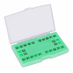 AZDENT Dental Self-Ligating Brackets Orthodontic Braces Roth/MBT.022 Hook345 FDA