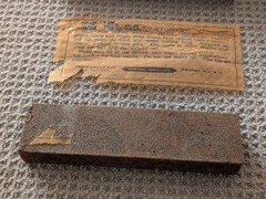 Set Of 5 Norton Abrasives Oilstone India, Soft Arkansas And Pike Hard Arkansas