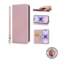 New NanHou iPhone 17 Case Ultra-Fiber Leather Wallet Cover with RFID Protection