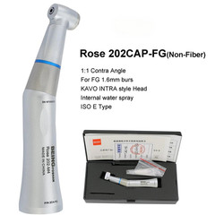 US BEING Dental Low Speed Fiber Optic Contra Angle Handpiece E Type Fit NSK KAVO
