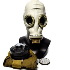 Genuine Soviet era ussr gas mask GP-5 Surplus USSR Modern NATO filter face mask
