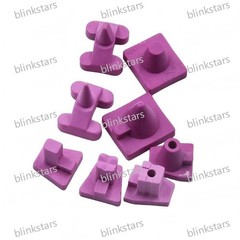 8Types Lab Dental Single Porcelain Crown Holding Furnace Ceramic Firing Pink Peg