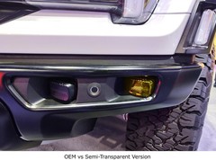 2pc 2500K Selective Yellow Colored LED Pod Fog Light Shield Cover Lenses – F150