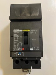 SQUARE D JDA36175 175A 3-PHASE 3-POLE 600V I-LINE POWERPACT J CIRCUIT BREAKER