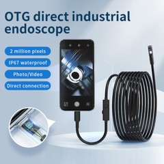 1/2/5/10M 8LED Borescope Endoscope Snake Inspection Scope Camera for iPhone iPad