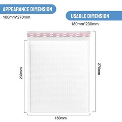 7″x9″/9.8″x11.8″/7.8″x9.8″ Poly Bubble Mailers Padded Envelopes Shipping Bags