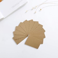 12 Pack Blank Pocket Notebooks Mini Brown Journals