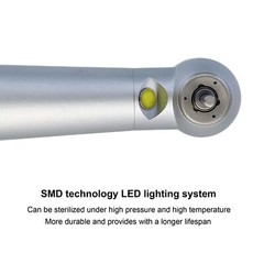 COXO Dental LED Handpiece High Speed E-generator Self Power Turbine 4 Hole NSK
