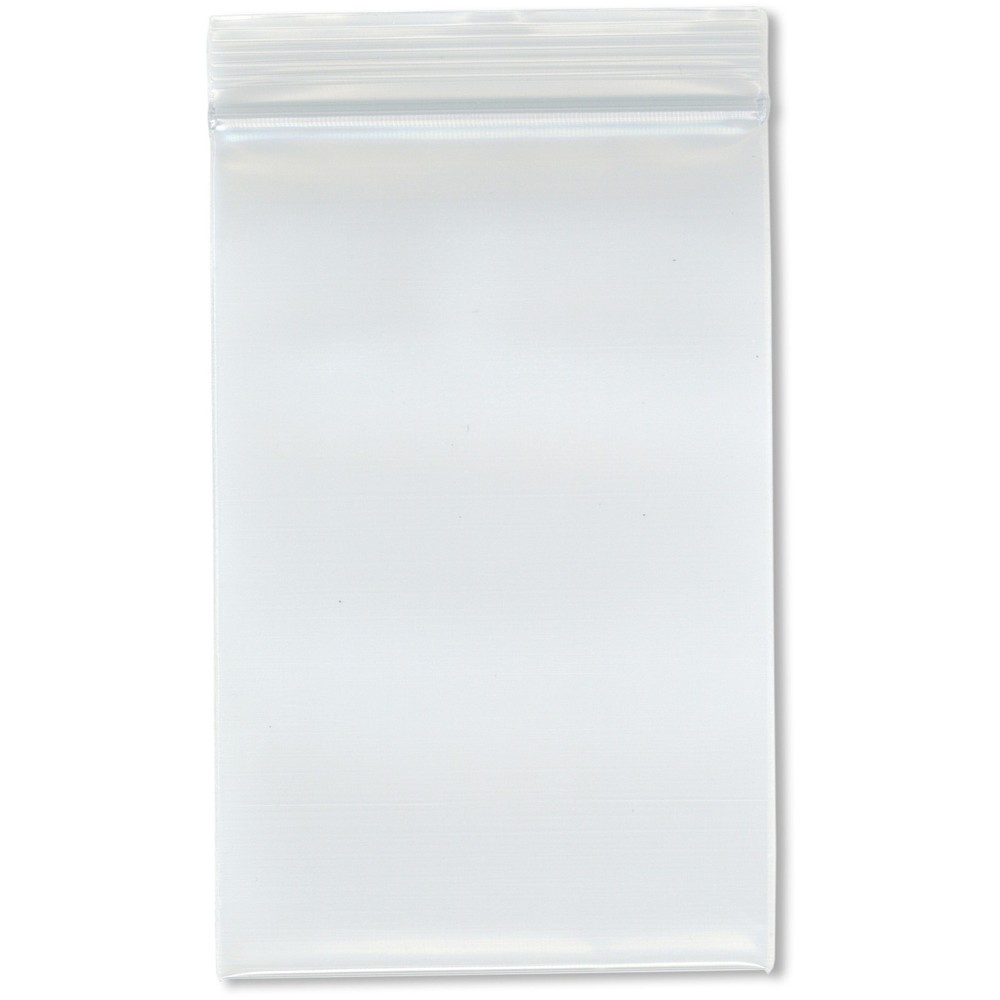 Plymor 4″ x 6″, 8 Mil Extra Thick Heavy Duty Zipper Reclosable Plastic Bags
