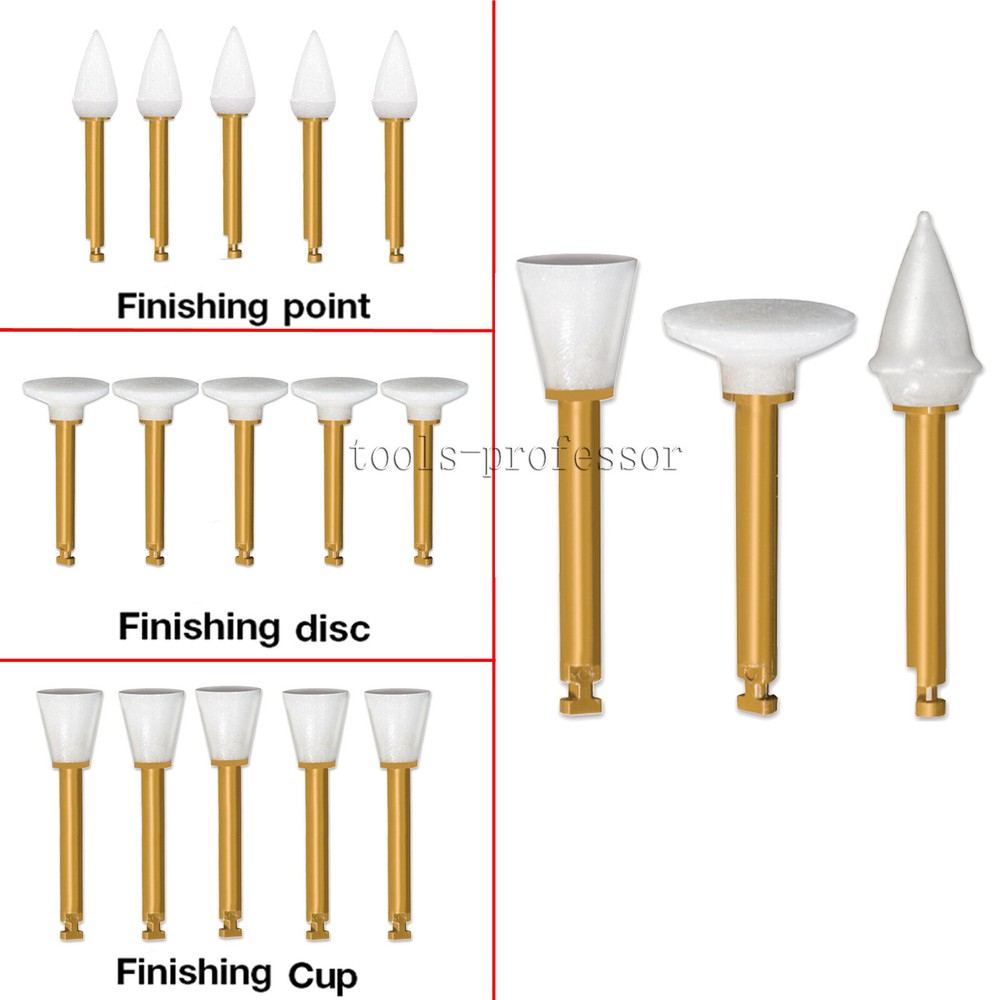 ENHANCE Dental Finishing Finisher Cups Points Discs Composite Polishing RA Shank