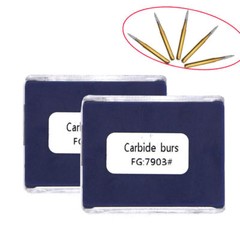 10 Pcs Dental Tungsten STEEL carbide trimming & finishing burs FG7901 7902 7903