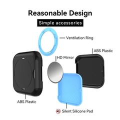 ® Retainer Case, Slim Aligner Case with Vent Holes, with Invisalign, Mouth Gu…