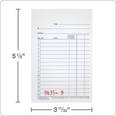 2-Part Carbonless Sales Books, 50 Sets Each, Perfect for On-the-Go Transactions