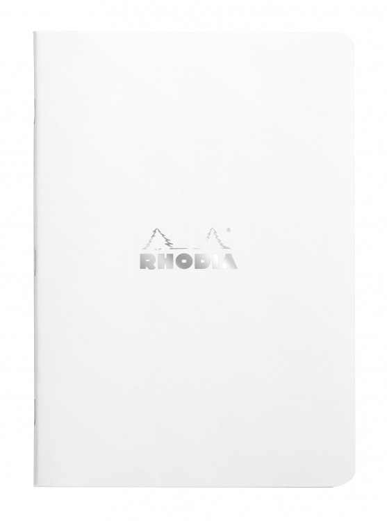Rhodia Staplebound – Notebook – Ice – Lined – 48 Sheets – A5 Size 6 x 8.25 Inch