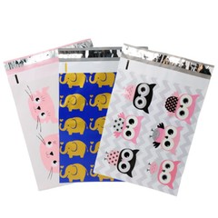 (20-200Pack) 10″ x 13″ Designer Prints FLAT POLY Mailers Business Ship Envelopes