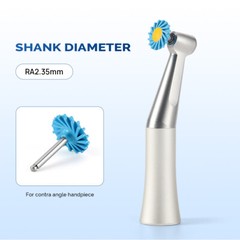Dental 1:1 Fiber Optic Contra Angle Internal Spray / Diamond Polishing Wheels US