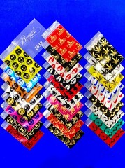 BaggiesSince1987 – 2″ X 3″ Zip Design Bags 2030 METALLIC PRINTED, READ DETAILS