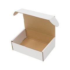 50 Pack 6x4x2 White Corrugated Shipping Mailer Packing Boxes 6″ x 4″ x 2″