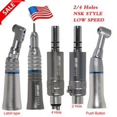 NSK Style Dental Low Slow Speed Handpiece Straight/Contra Angle/ Air Motor 2/4H