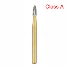 Dental Trimming/Finishing Gold FG Burs Tungsten Carbide High Speed SANDENT