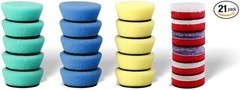 Mini Polishing Pads Set, 21Pcs 1.6 inch/40mm Sponge Polis Size: 1.6inch (40mm)