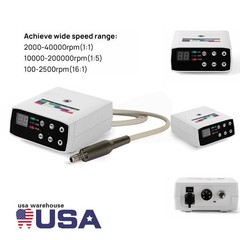 Dental Brushless LED Electric Micro Motor For NSK E-Type 1:1/16:1/1:5 Handpiece