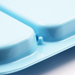 Dental Autoclavable 135ºC Plastic Trays Standard Divided Container Instruments