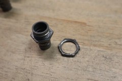 1/2 in Flexible Metal Conduit FMC Screw-in Insulated Throat Connector Lot 20 -9C