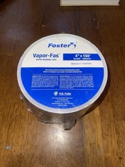 H. B. Fuller Foster 15030494 Vapor-Fas Foil Tape, 4” X 150’, Vapor Barrier Tape