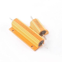 Aluminum Housed Case Wirewound Resistor 0.1-1000Ohm Shell Power 5/10/25/50/100W