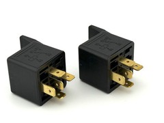 2 Pack Bosch 12V 20/30A RELAY 0 332 209 150 5-Pin Single -Made In Germany-