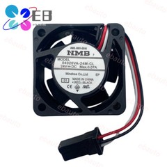 24V 0.07A 1.68W 40x40x20mm Fanuc Inverter Cooling Fan For NMB 04020VA-24M-CL