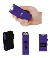 RECHARGEABLE Stun Gun LED Flashlight POWERFUL Strong Pain-Inducing SELF Defense