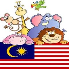 30 Custom Malaysia Jungle Animals Personalized Address Labels