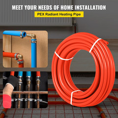 Happybuy Oxygen Barrier 1/2 Inch 300 Feet Tube Coil EVOH PEX-B Pipe, for Reside