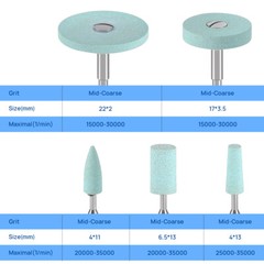 Dental Lab Ceramic Diamond Grinder Zirconia Porcelain Polishing Bur HP 2.35mm