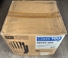 (QTY 1000) VWR International CertiClean 40101-160 Class 100 Latex Gloves, Size M
