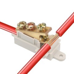 10PCS 6 AWG Gauge T Type Wire Connector Nut Kit 80A Quick Wiri Size: 6 AWG 80A