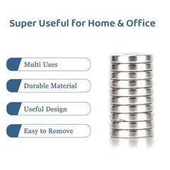 10-60Pcs 15x3mm N45 Strong Countersunk Ring Magnet Rare Earth Neodymium Hole 3mm